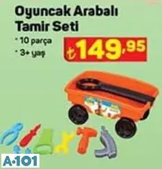 OYUNCAK ARABALI TAMİR SETİ OYUNCAK ARABALI TAMİR SETİ